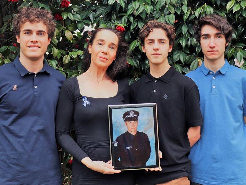 Remembrance Day is a time of sadness but also pride for the family of Senior Constable Kevin King.