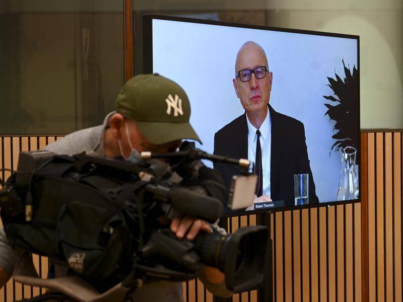News Corp CEO Robert Thomson has appeared via video link at an inquiry into media diversity.