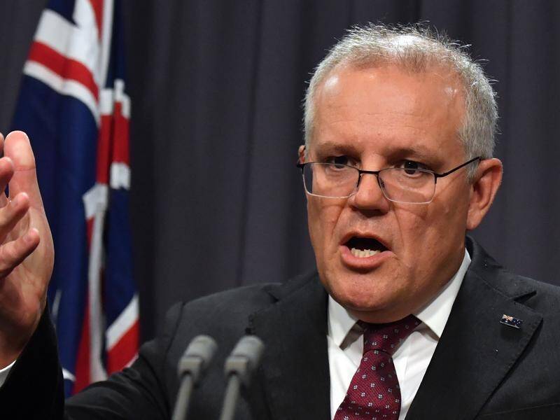 Scott Morrison has angrily turned questions about the harassment of women back on the media.