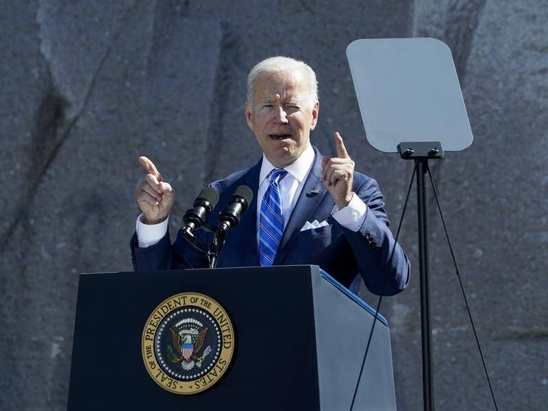 US President Joe Biden is trying to shore up the details of his massive domestic spending plans.