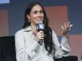 The Duchess of Sussex says social media has negative effects on mental health and physical safety. (AP PHOTO)