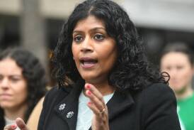 Victorian Greens leader Samantha Ratnam is stepping down to run for the federal seat of Wills. (Erik Anderson/AAP PHOTOS)