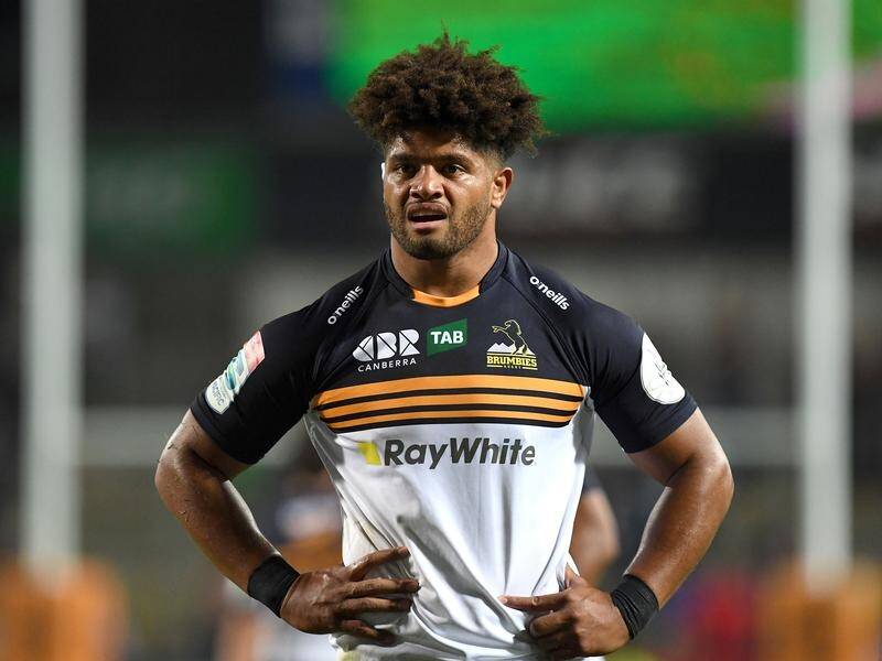 The Brumbies will face the Crusaders without dynamic ball-running of the injured Rob Valetini (pic).