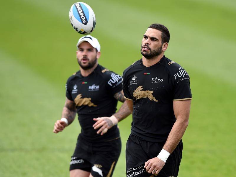 South Sydney's Adam Reynolds and Greg Inglis (file) are unlikely to play in any pre-season games.