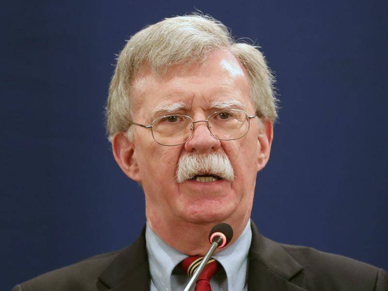 US national security adviser John Bolton will meet Turkish officials, including the president.