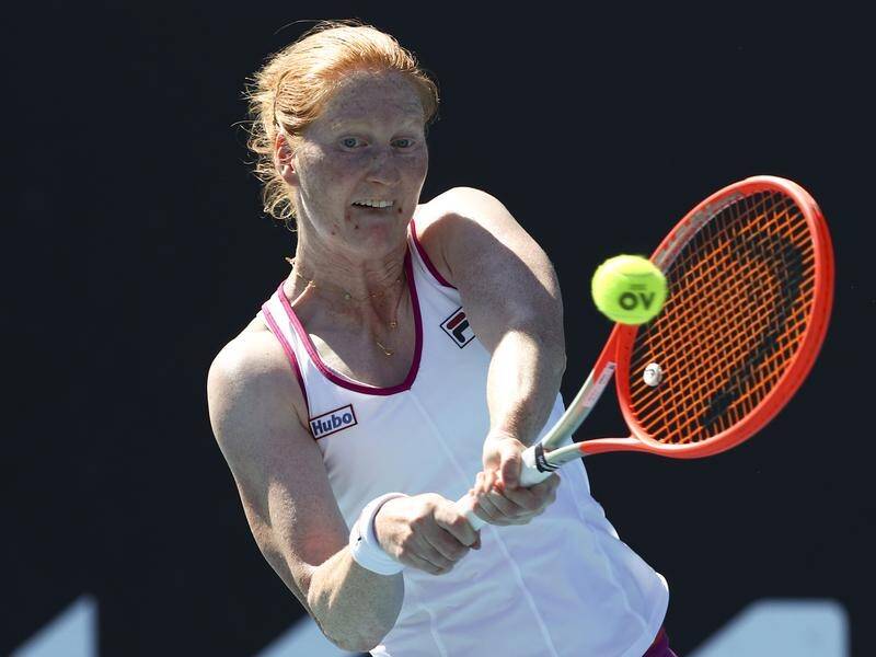 Belgium's Alison Van Uytvanck has tested positive for COVID-19 after playing at the Australian Open.