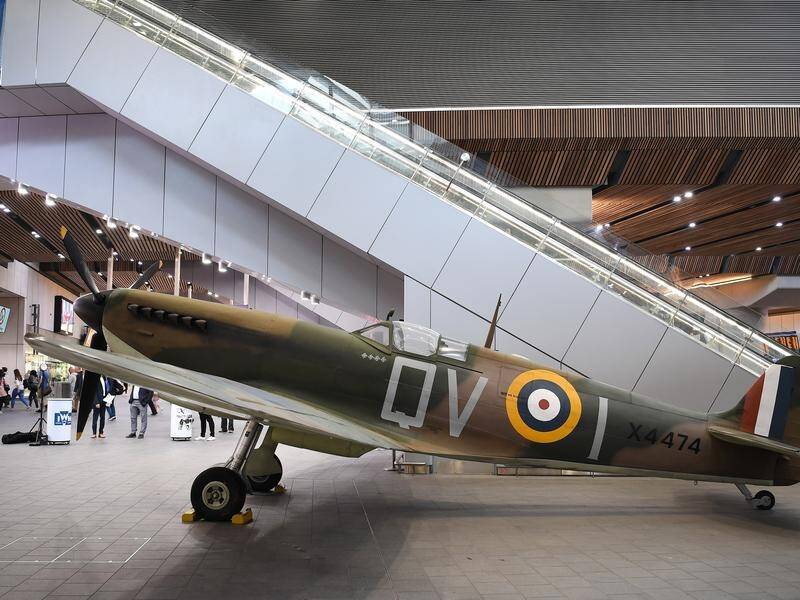 A World War II Spitfire, similar to above, that crashed in NT has been handed over to the government