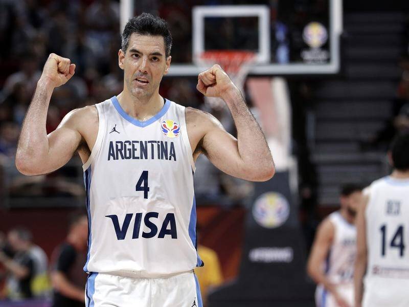 Top scorer Luis Scola hails Argentina's World Cup semi-final victory over France in Beijing.