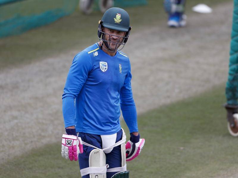 South Africa's Faf du Plessis admits he did not expect to play Test cricket in Pakistan again.