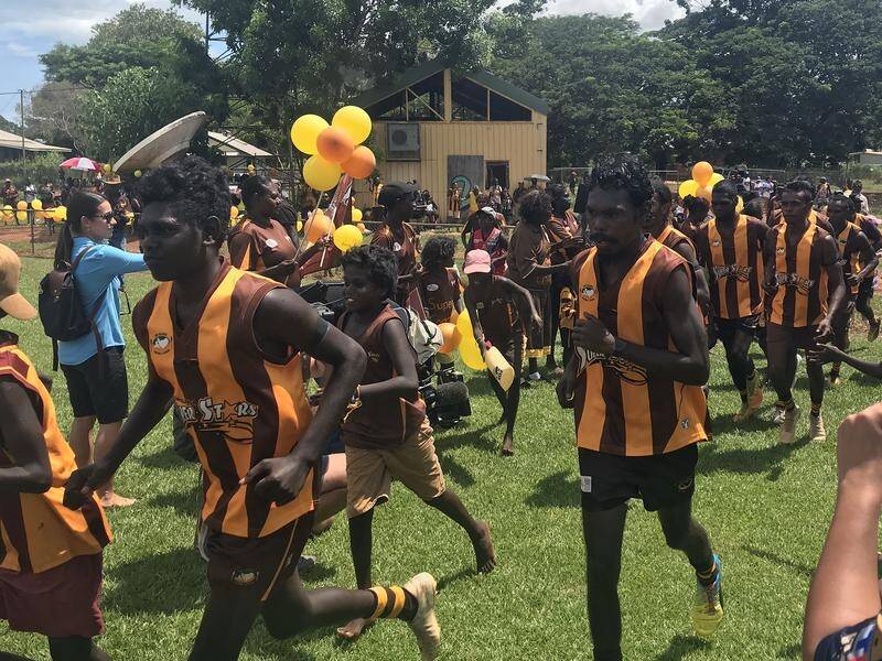 The Tiwi Islands Football final is a high quality AFL game.
