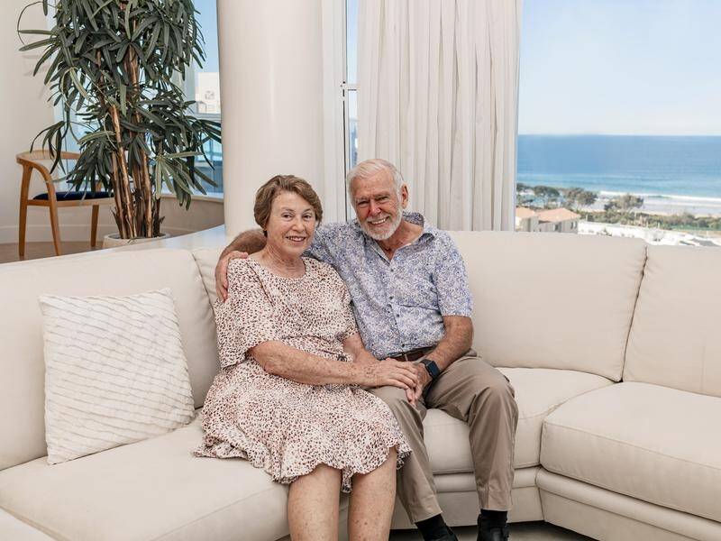 The Drakes are selling their Maroochydore penthouse to raise funds for COVID-19 medical research.
