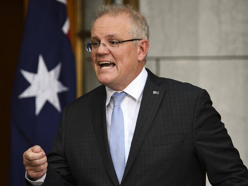 The liberal rules and norms of the "American century" are under assault, Scott Morrison says.