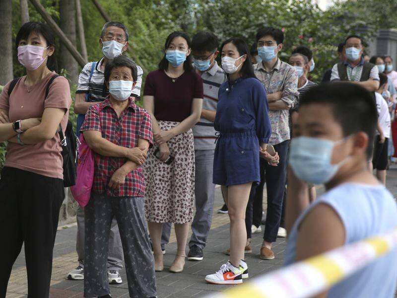 China has reported 17 new coronavirus cases, mostly in Beijing.