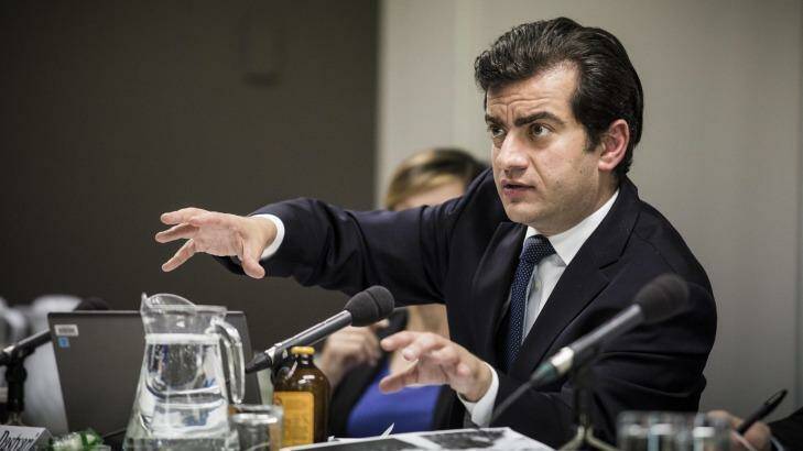 Senator Sam Dastyari  says despite being a product of the ALP machine, he only really gained an understanding of how power dominates Australia's political system after becoming a senator. Photo: Dominic Lorrimer