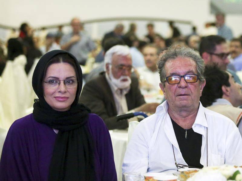 Dariush Mehrjui and his wife Vahideh Mohammadifar were reportedly found dead by their daughter. (AP PHOTO)