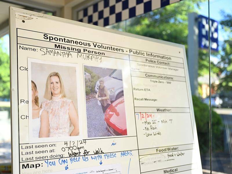 Samantha Murphy has not been seen since she left her Ballarat home to go jogging on February 4. (James Ross/AAP PHOTOS)
