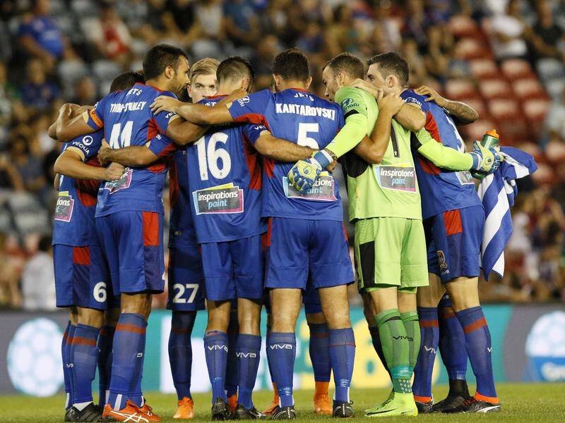 Second-placed Newcastle are out to snap an A-League losing skid when they play Central Coast.