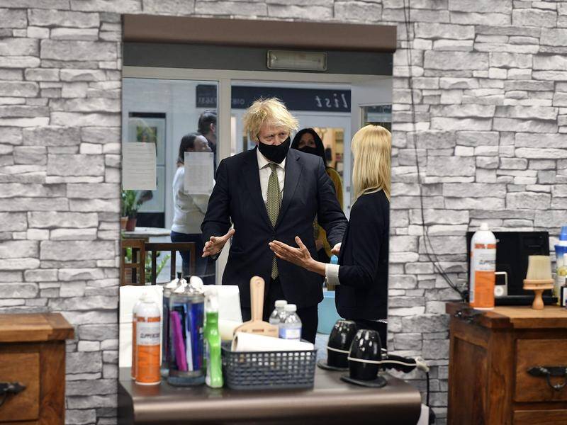 Boris Johnson was one of thousands to get a haircut as Britain's barbers reopened.