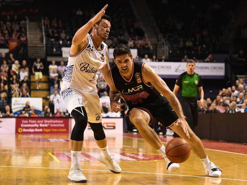 Versatile Hawk Todd Blanchfield (right) faces former NBL club Sydney for the first time on Friday.