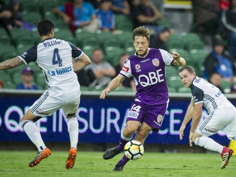 Perth Glory's Chris Harold insists he is feeling good after a bout of chickenpox.
