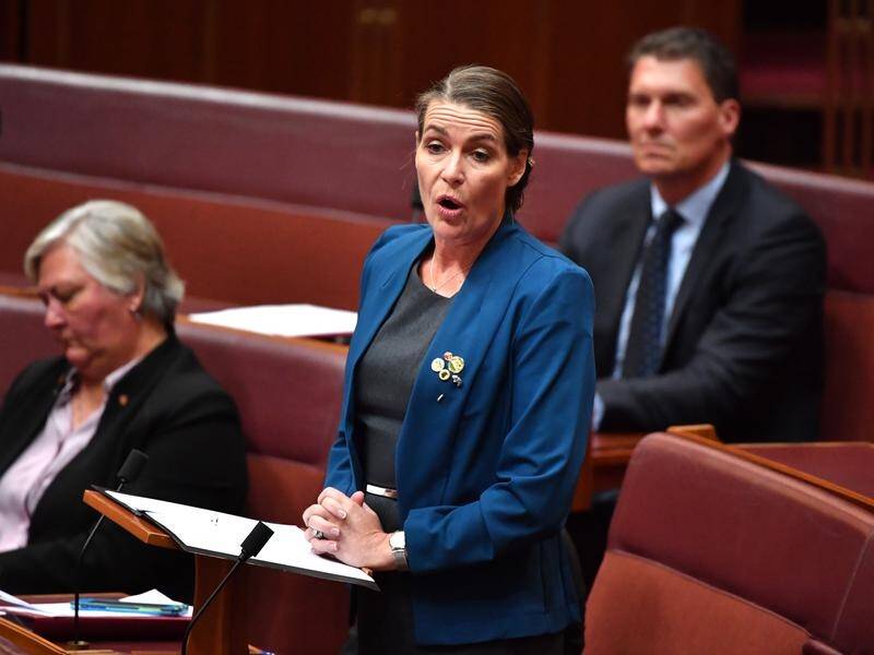 Nationals senator Perin Davey (C) has defended the agriculture and mining industries.