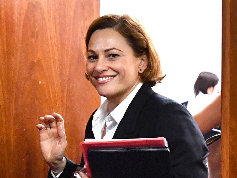 The Queensland government is keen to avoid talking about Deputy Premier Jackie Trad.