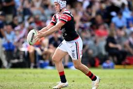 Luke Keary has confirmed he has signed a new one-year extension at the Sydney Roosters. (Dan Himbrechts/AAP PHOTOS)