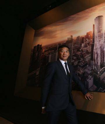 Adrian Sum from Sino Ocean Land, one of China's largest property developers. Photo: Wayne Taylor