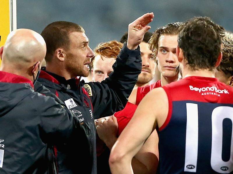 Melbourne coach Simon Goodwin says their recent win over Geelong has built a lot of belief.