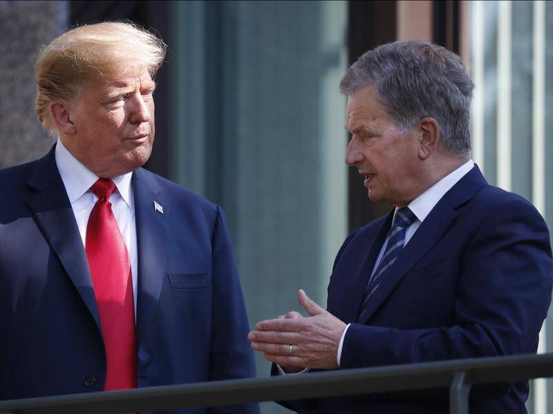 Finnish President Sauli Niinisto recalls a discussion with Donald Trump about forest management.