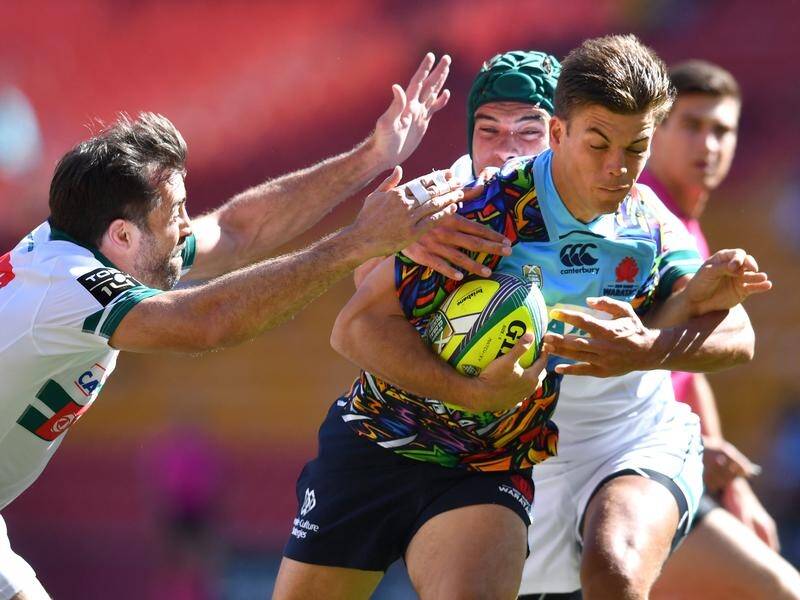 The NSW Waratahs and ACT Brumbies have both claimed first-up wins at the Brisbane Global Rugby Tens.