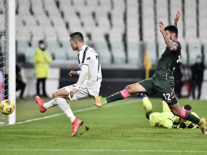 Cristiano Ronaldo was on target on two occasions for Juventus against Crotone.