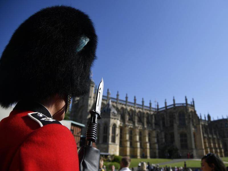 The Changing of the Guard ceremony has resumed at Windsor Castle.