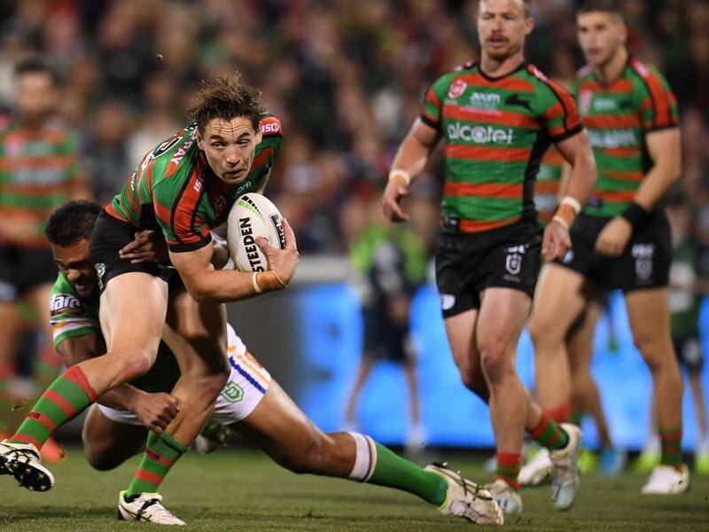 Rabbitohs lock Cameron Murray could be set for a positional move this season.