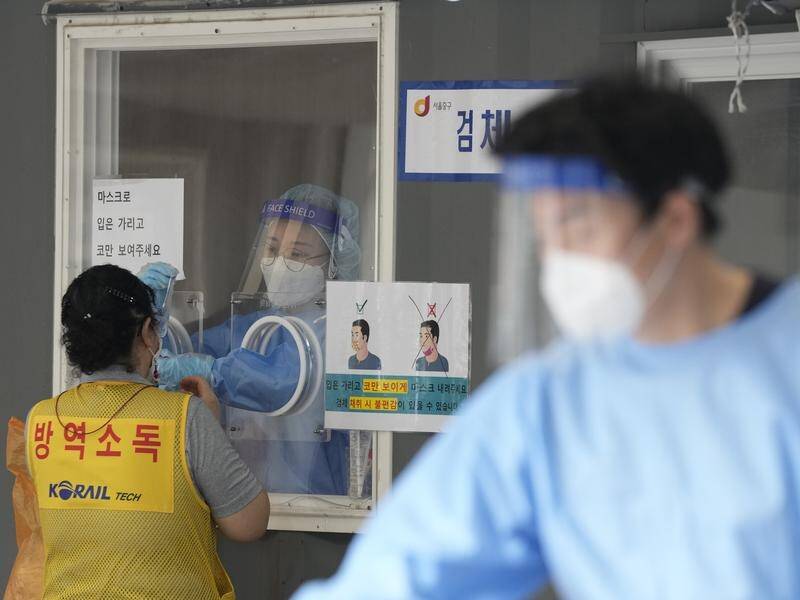 South Korea continues to battle a surge in COVID-19 infections.