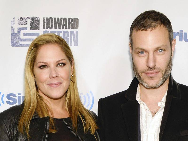 Mary McCormack has shared video of her husband's Tesla shooting flames while driving in California.