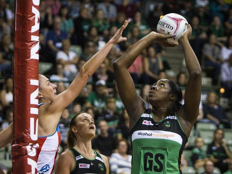 Jamaican Jhaniele Fowler scored 53 goals in West Coast's Super Netball win over the NSW Swifts.