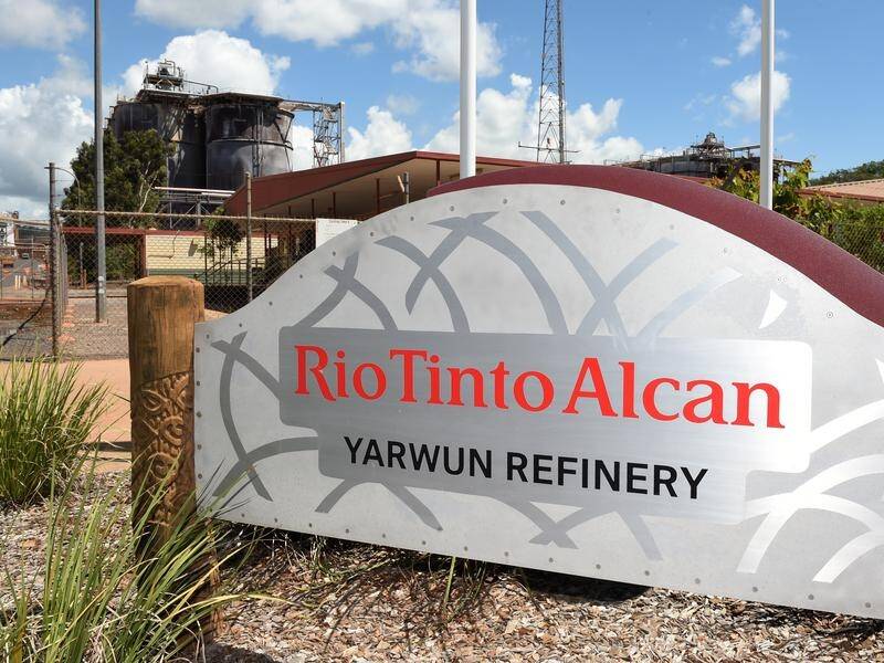 Rio Tinto's Yarwun refinery in Gladstone will trial using renewable hydrogen instead of natural gas.