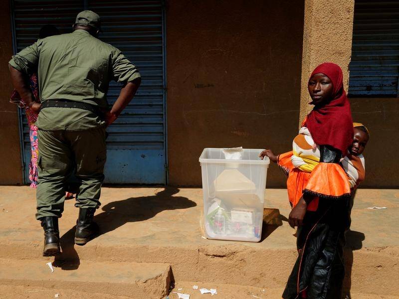 People have begun voting in the election for the West African nation of Burkina Faso.