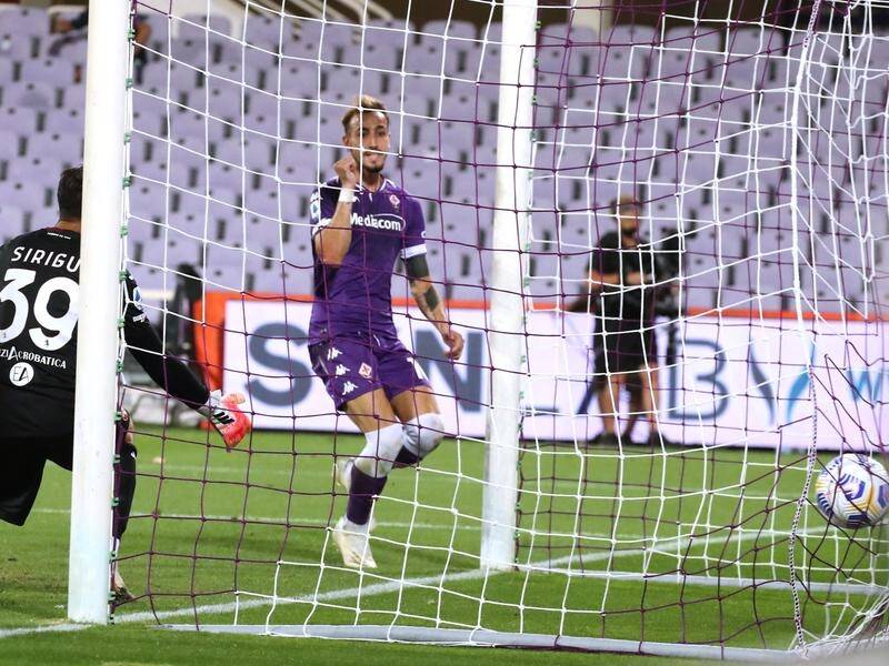 Fiorentina's Gaetano Castrovilli scored the only goal in their Serie A home win over Torino.