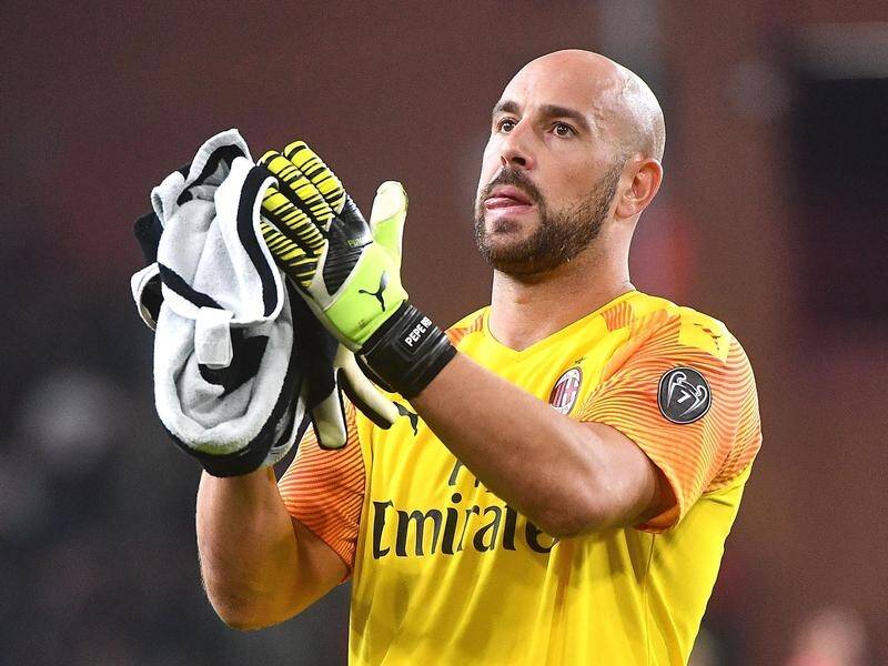 Pepe Reina has signed for Aston Villa on loan until the end of the season from AC Milan.