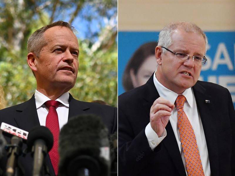 Bill Shorten and Scott Morrison are wooing Melbourne voters ahead of the May 18 federal election.