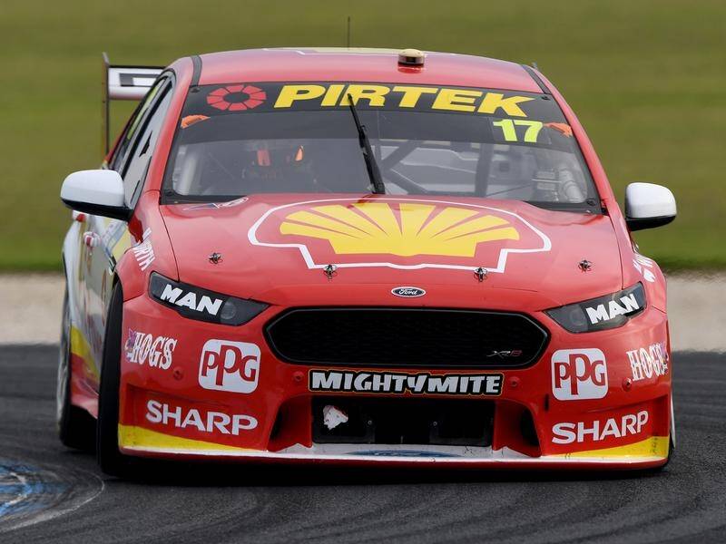 Ford's Scott McLaughlin has won both races of the Phillip Island 500, a rare Supercars double.