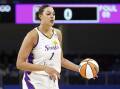 Having left Los Angeles Sparks last month Liz Cambage is now taking a break from the WNBA. (AP PHOTO)