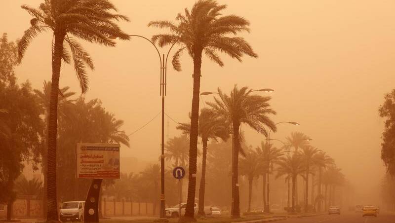 Badai debu besar melanda Irak |  Pengiklan Bendigo