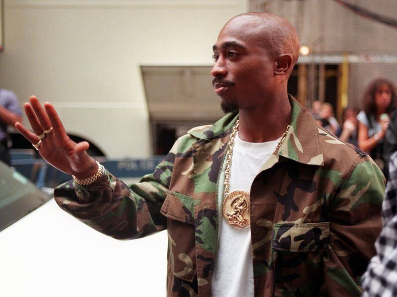 Police in Las Vegas have reportedly made an arrest in the 1996 killing of Tupac Shakur. (AP PHOTO)