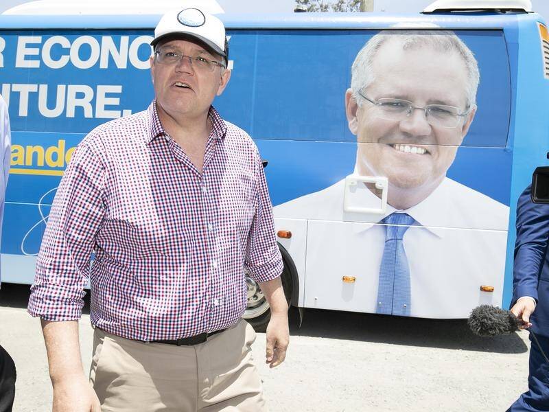 Scott Morrison is promising voters he will deliver more jobs and eliminate government debt.