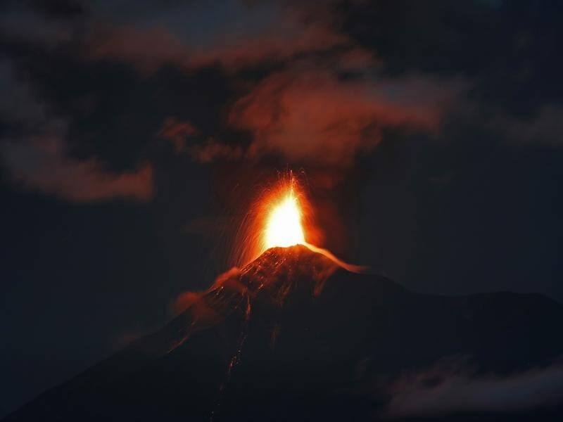 The 3700-metre Volcano of Fire is one of the most active in Central America