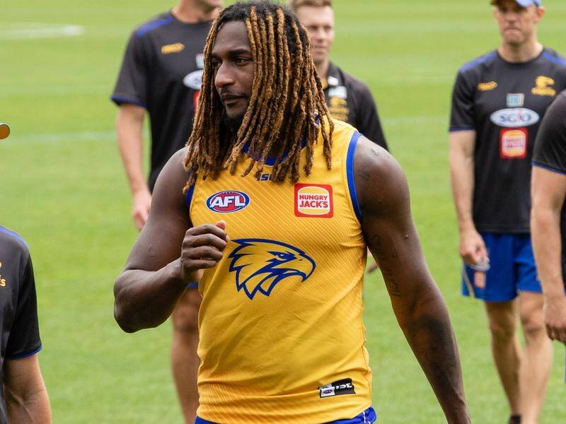 West Coast Eagles player Nic Naitanui has had knee reconstructions on both knees.