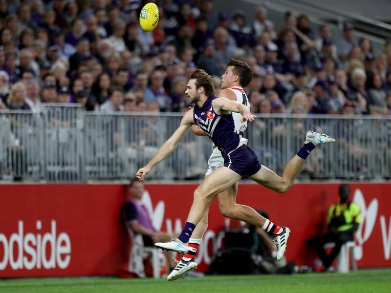 Fremantle are hoping Joel Hamling is ready to play after suffering concussion against the Swans.